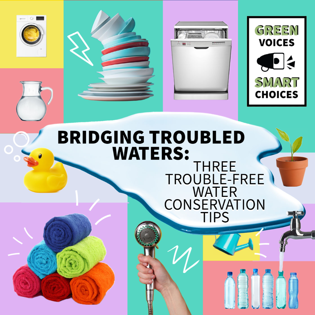 Bridging Troubled Waters: Three Trouble-Free Water Conservation Tips